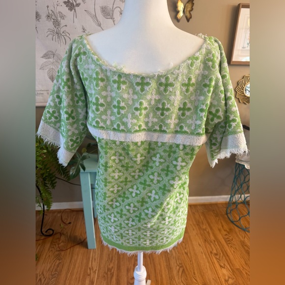 Vintage Handmade Towel Top. OOAK - Picture 2 of 2